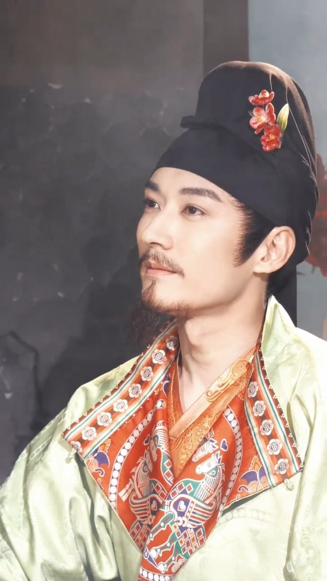 春晚贺花神 美之刘学义 刘学义春晚唐风造型