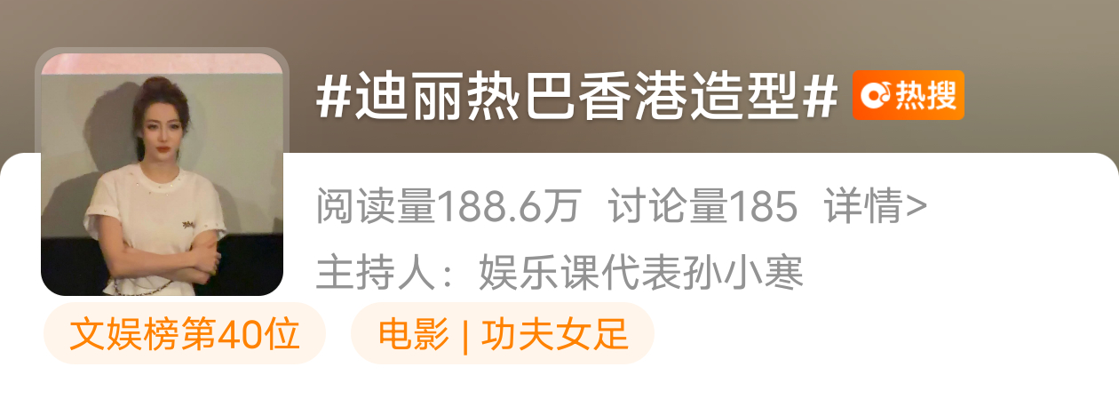 迪丽热巴 🔥热搜！大家带话题和美图多多发帖，安利我们8号球员钰珑！多夸夸热巴演