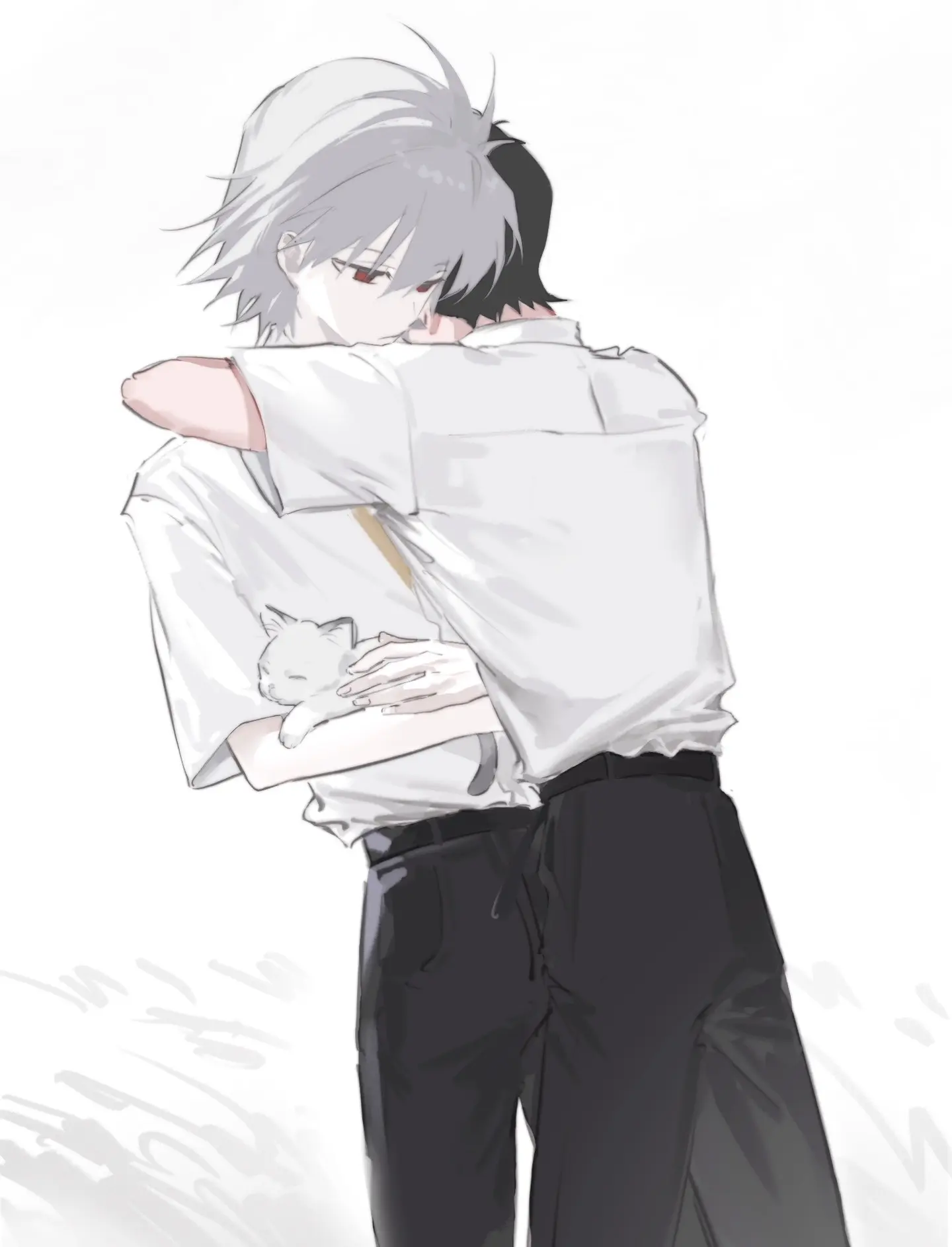 用拥抱代替好吗