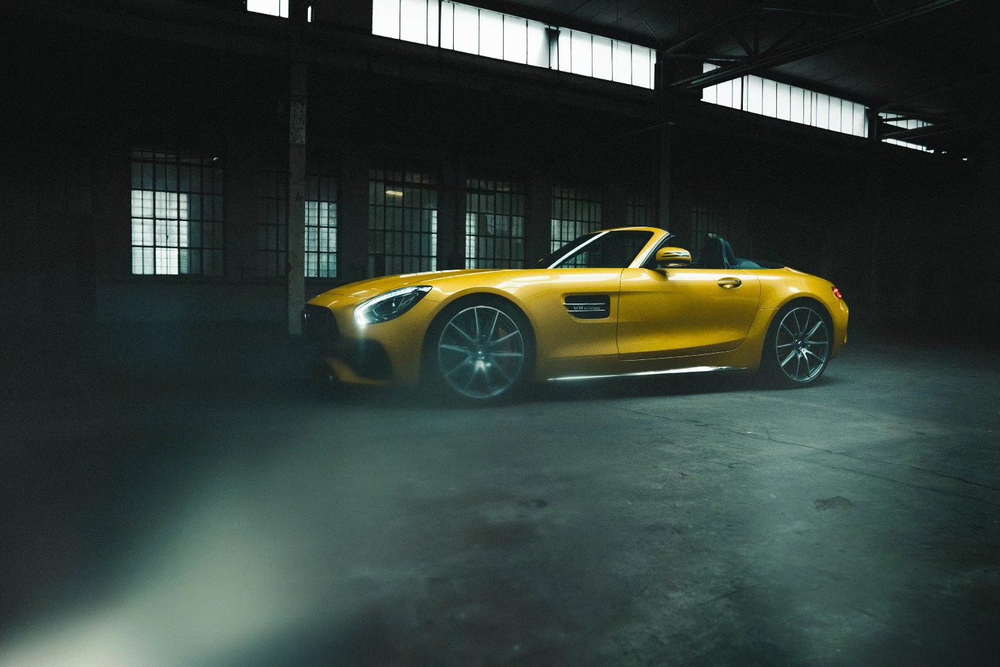 奔驰AMGGTC AMG GT Girl+Car 