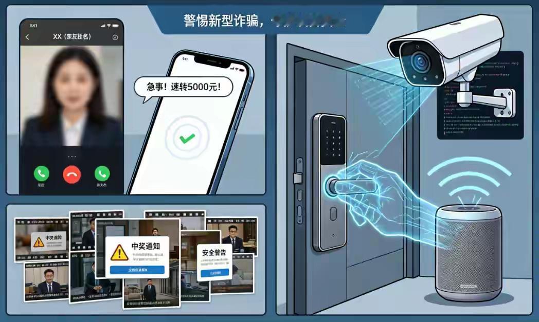 网警提醒：“五一”假期，请收好这份AI伪造与智能设备风险防范指南
 
五一假期一