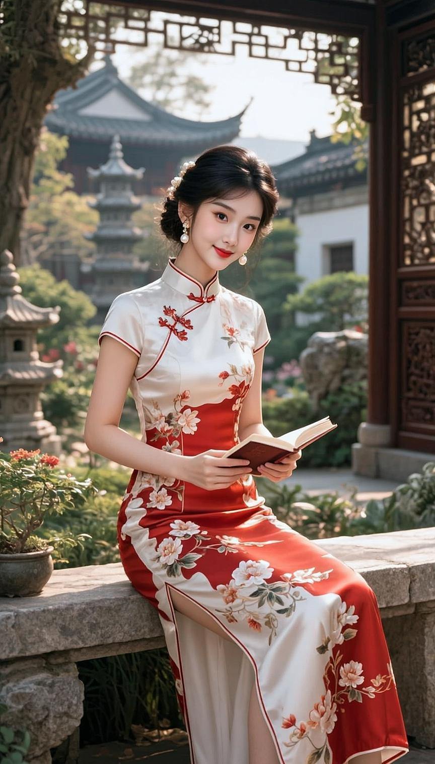 AI旗袍幽梦