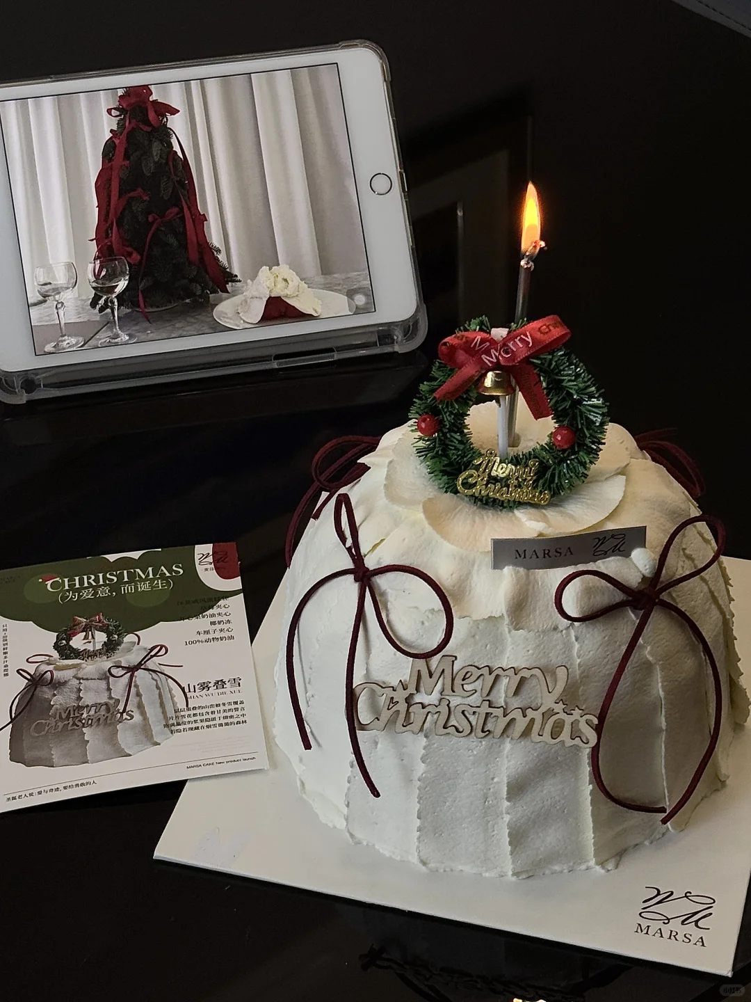西安！好喜欢我的圣诞蛋糕🎄拍了100张…