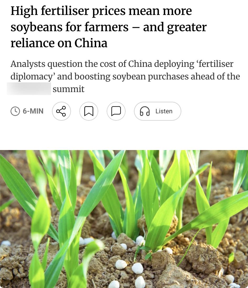 外媒：多重地缘冲突叠加，正令美国农民陷入前所未有的困境。俄乌战争爆发后，俄罗斯与