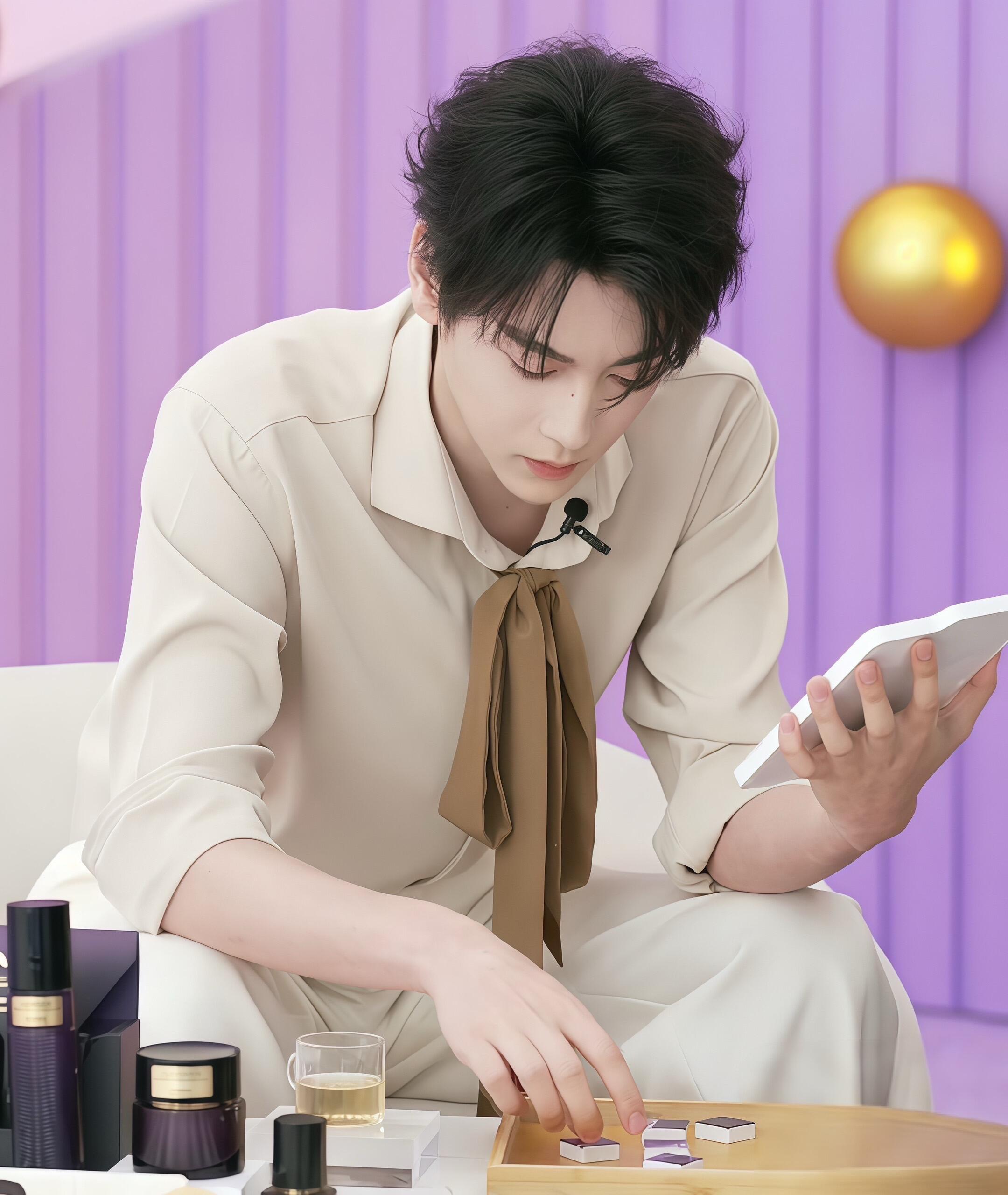 今日份的田栩宁，生图绝了。田栩宁