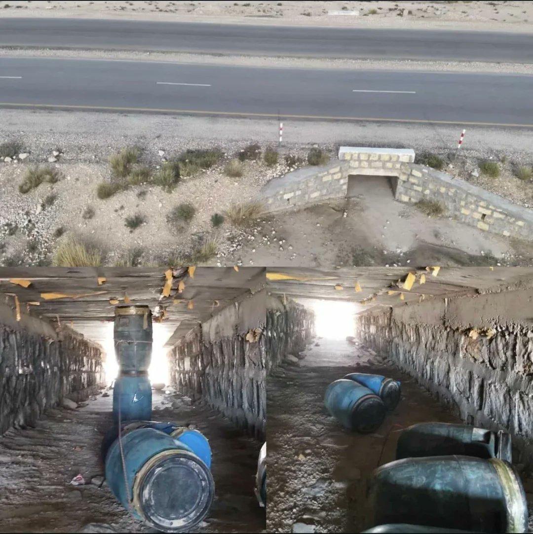 2026年3月29日，巴基斯坦边防部队在俾路支省索拉布地区N-25号公路一座桥下