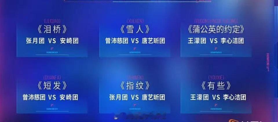 【小跟班前线】浪姐四公X秀合作✔浪姐小跟班乘风2026《泪桥》张月🆚安崎《雪人