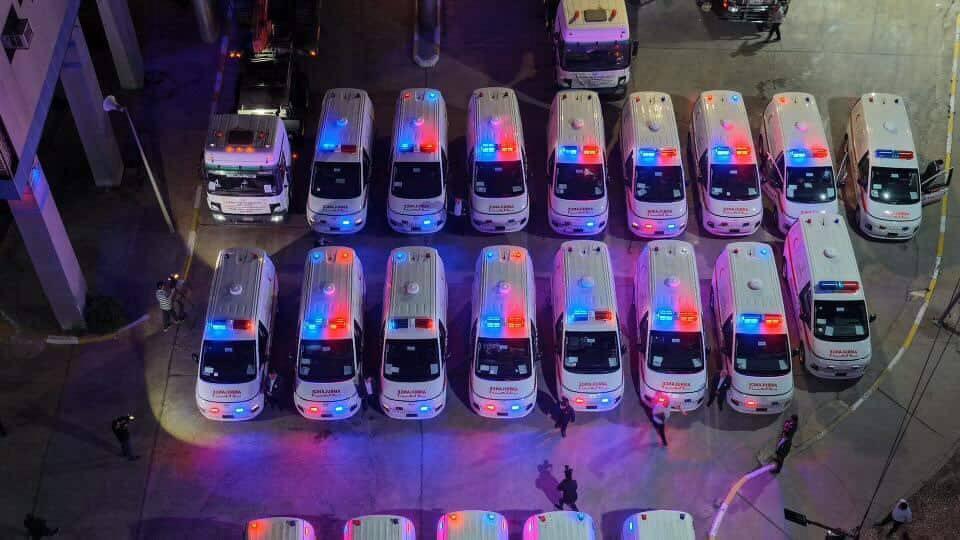 《德黑兰时报》报道称，第二支人道主义援助车队从伊拉克卡尔巴拉的伊玛目侯赛因圣陵出