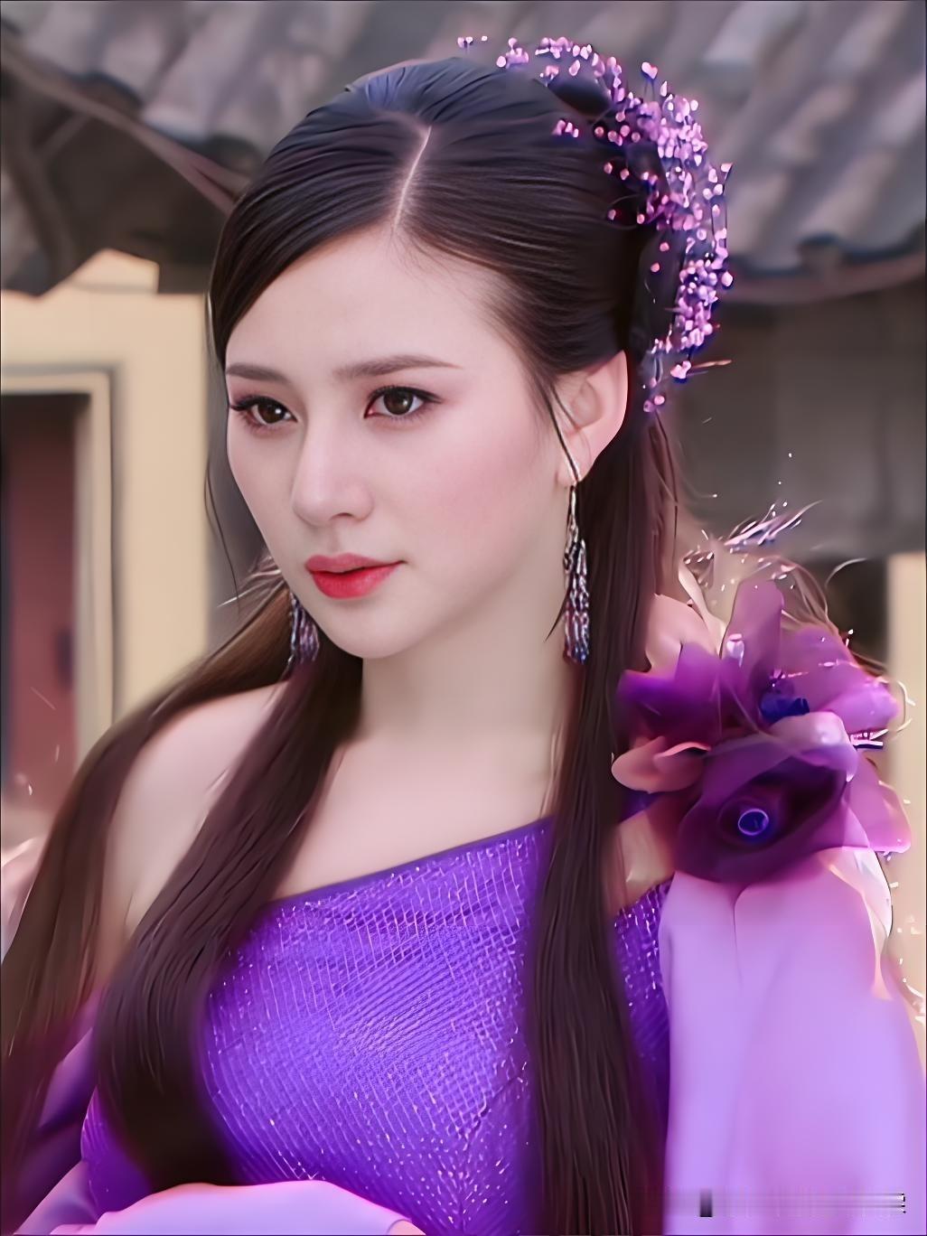 八位紫衣古风美人，谁惊艳到了你?紫色真够绝的，这八位都是超级美人啊！有些美到倾国