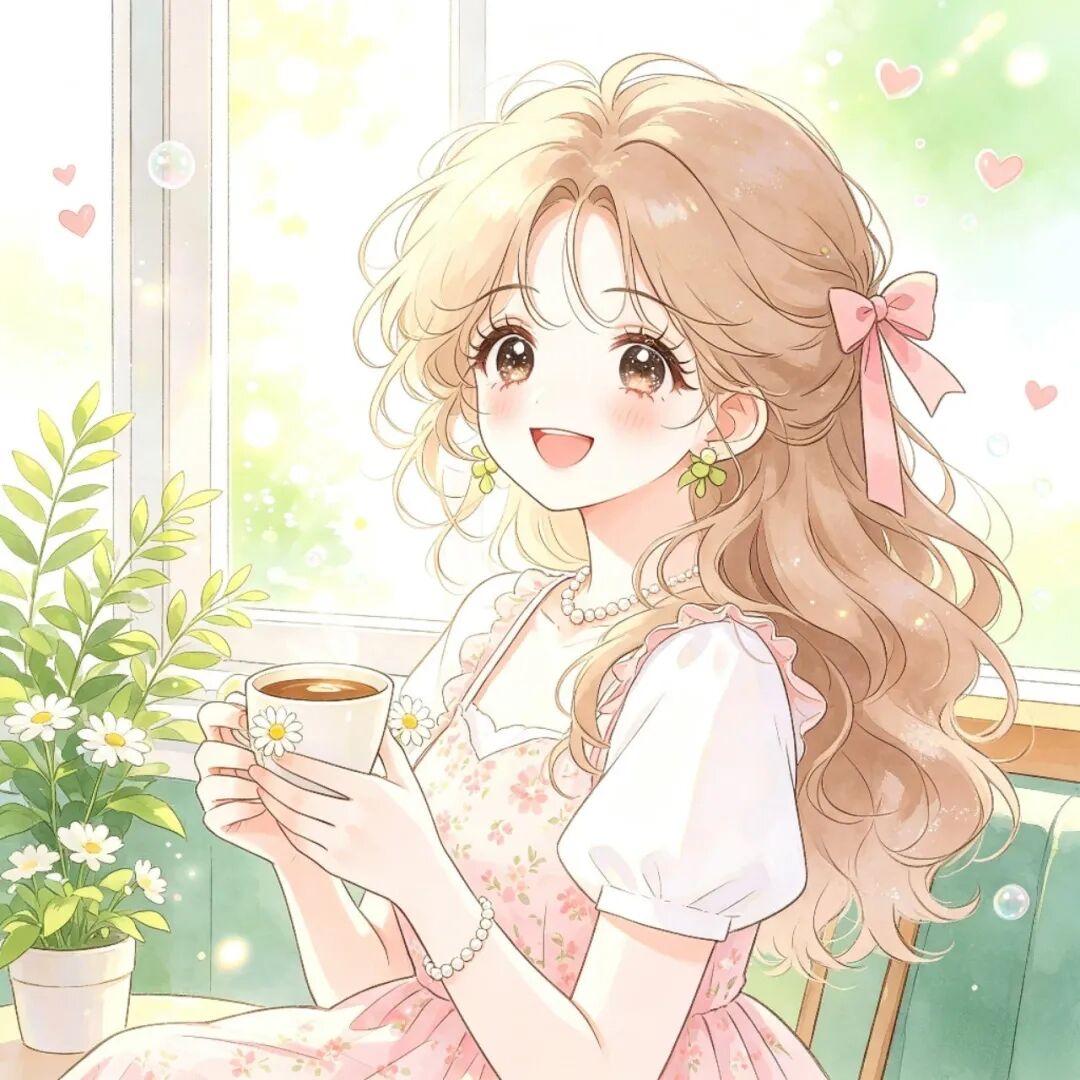 女生头像｜向阳生活，日日都有小欢喜