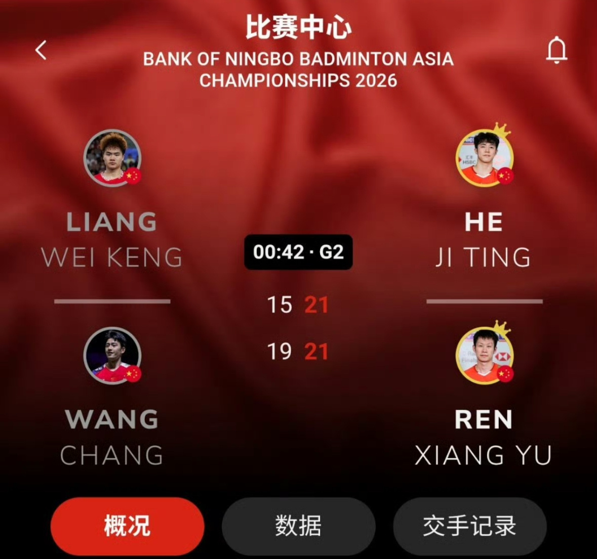 亚锦赛男双国乒内战爆冷！何济霆/任翔宇2-0横扫梁伟铿/王昶，强势挺进半决赛！2