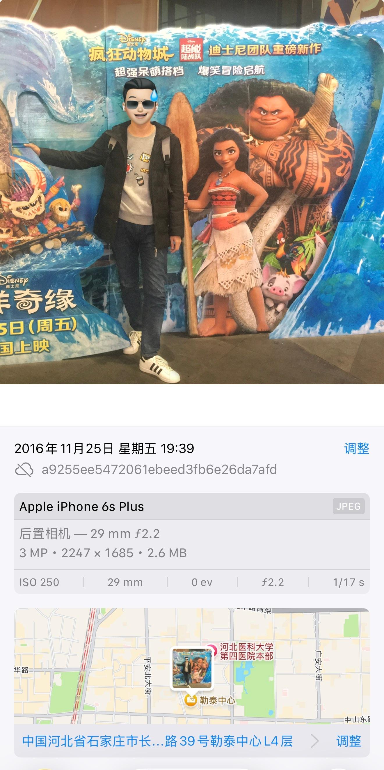 看到预告片瞬间翻出十年前我小的时候第一次去石家庄看《海洋奇缘》拍的照片，十年前好