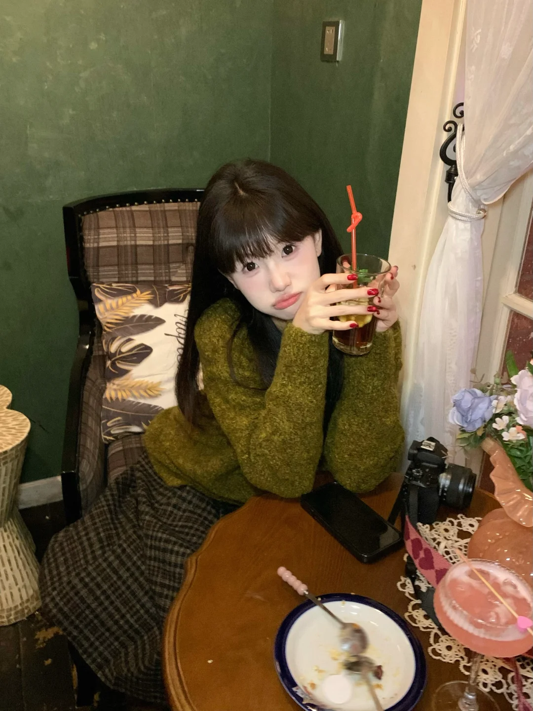 📷存一些咖啡店拍照姿势