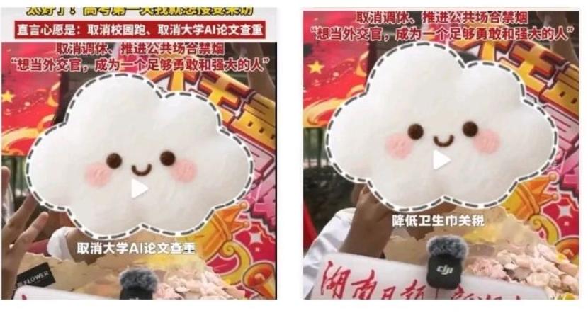 湖南高考生受访考后心愿是降低卫生巾关税