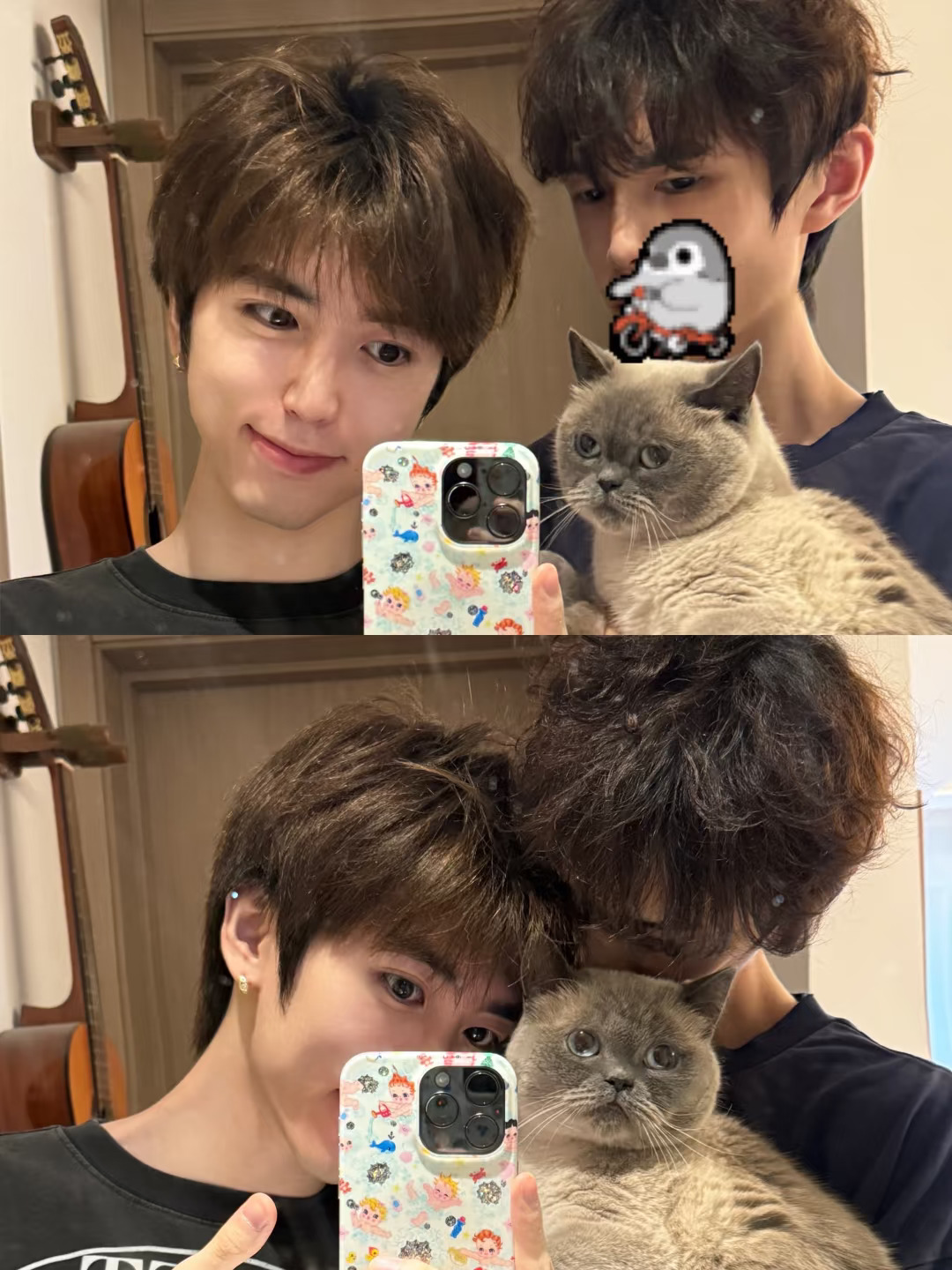 猫猫和男孩💕