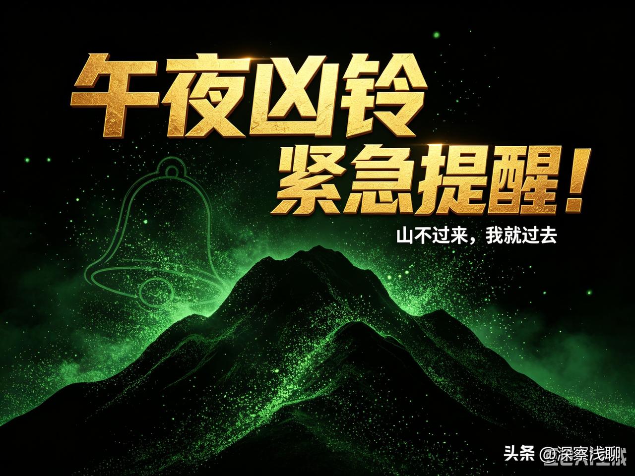 都睡了吗？
今晚复盘A股大跌的资金流向，
发现了一个重大变化，这条我必须现在发！