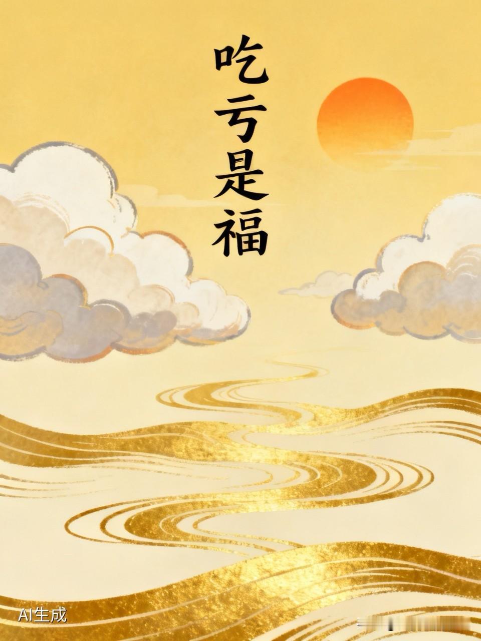 我相信，俗话说吃亏是福，亏了自己善待别人也是一种美德！

我这人虽然穷但我不爱占