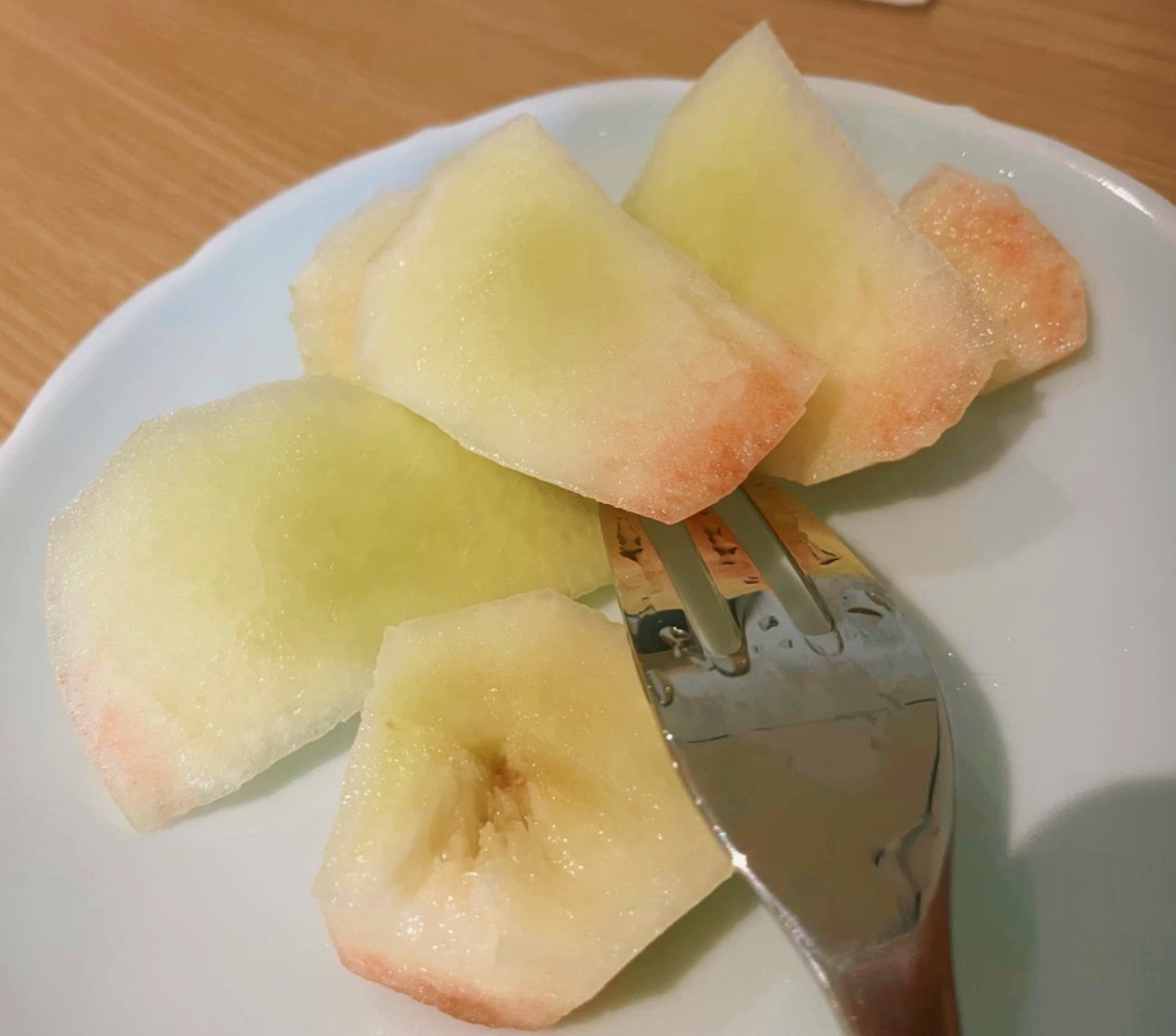脆脆的水果才是天下美味脆桃 脆梨 脆苹果连榴莲都是干包的最好吃 