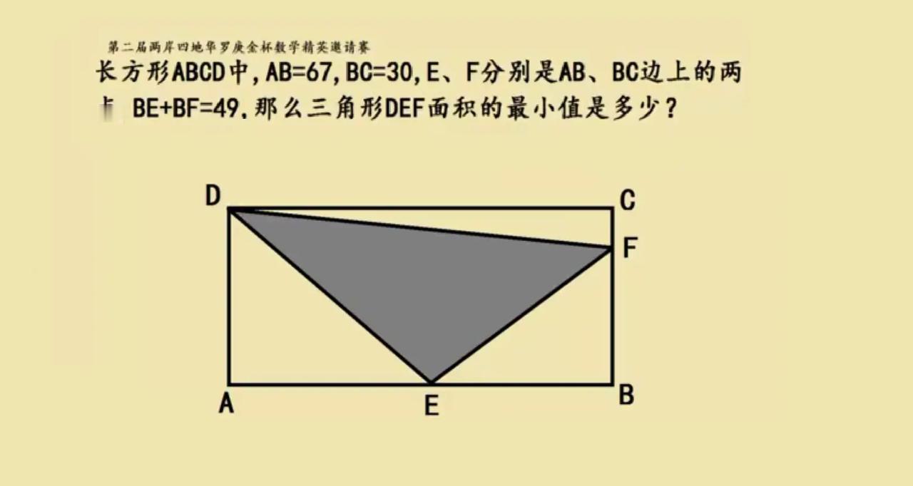 华罗庚竞赛题，天才才会的题目。华罗庚杯竞赛题解题思维拆解 这道第二届两岸四地华罗
