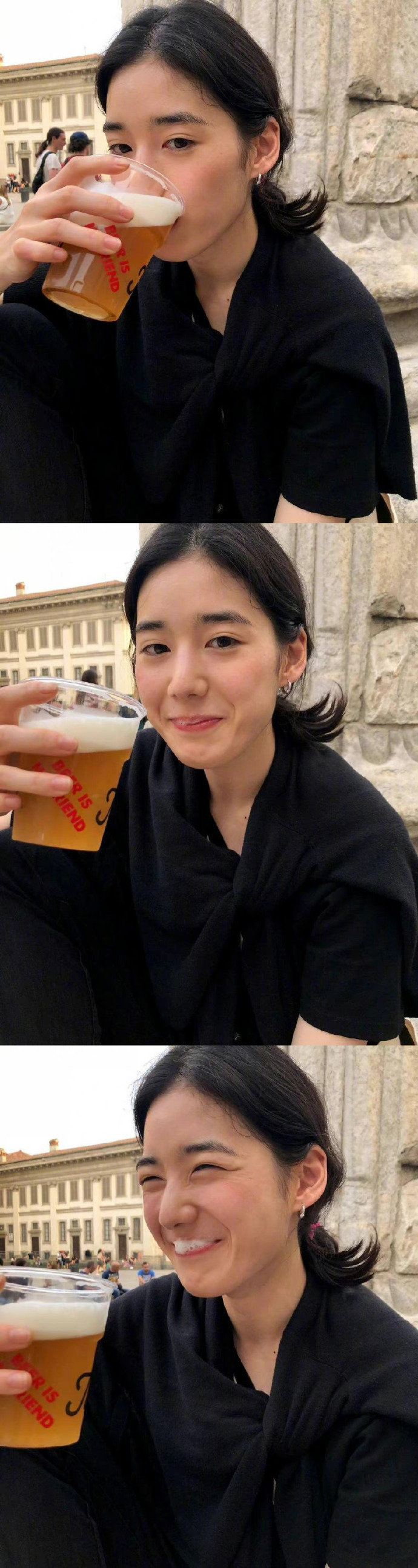 郑恩彩  松弛又贵气 