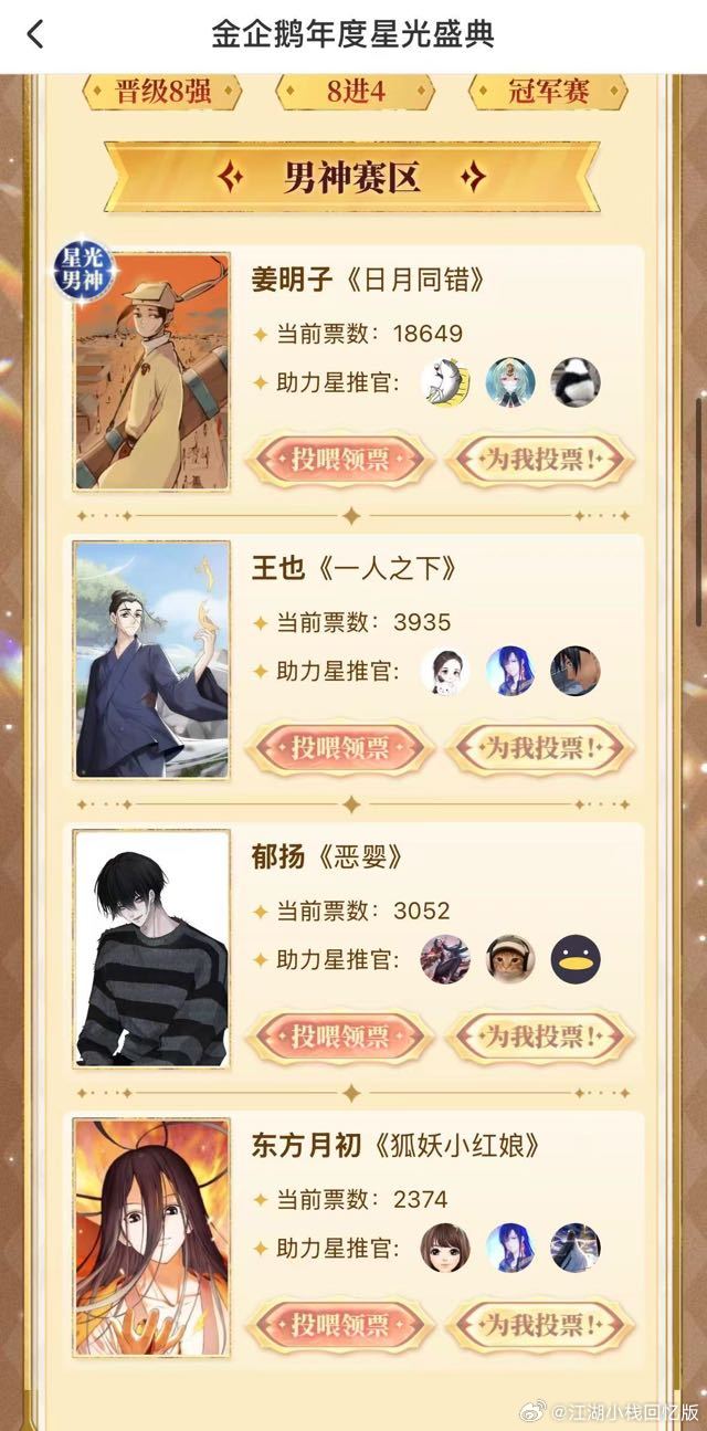 7681椰子是不是唯一进去冠军赛的非男主 