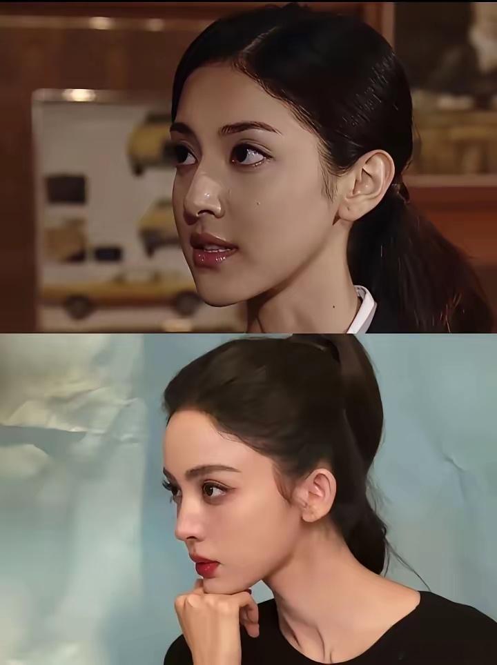 娜扎和陈凯琳是共用一张脸吧？？这侧脸我直接傻傻分不清，浓颜基因也太霸道了！ 