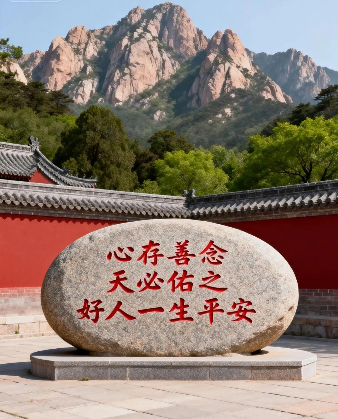 今天读到的金句心存善念，天必估之，好人一生平安！[作揖]