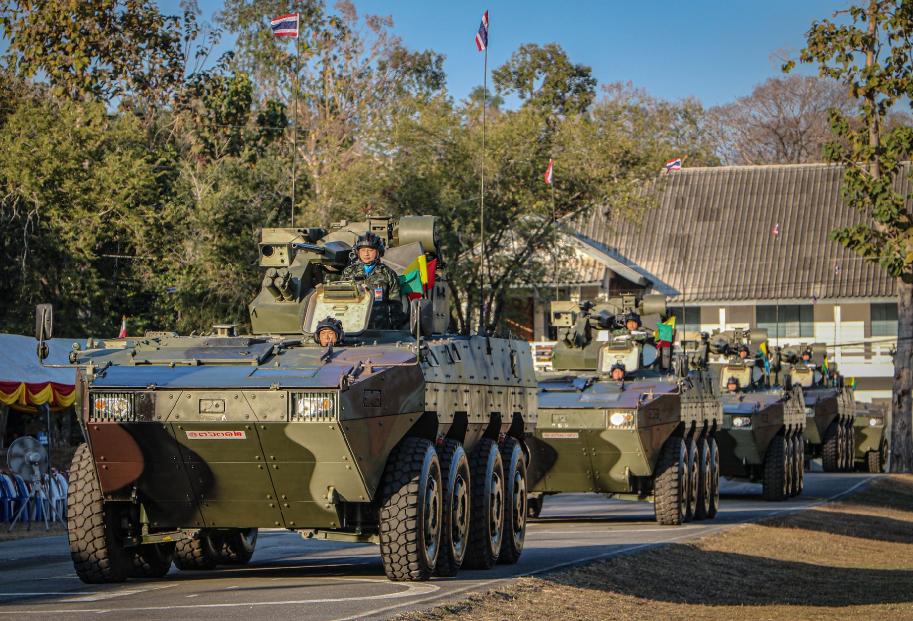 泰国陆军追加VN18×8轮式装甲车合同。

泰国陆军已分三个阶段采购VN1系列车