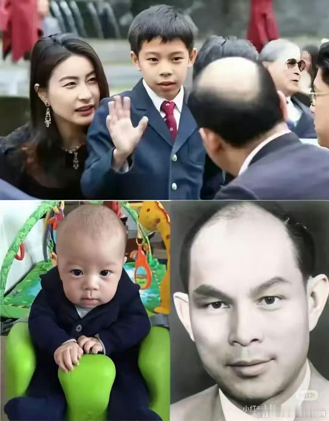 郭晶晶儿子帅到认不出！12岁霍中曦身高1米6，快要赶上爸爸霍启刚 