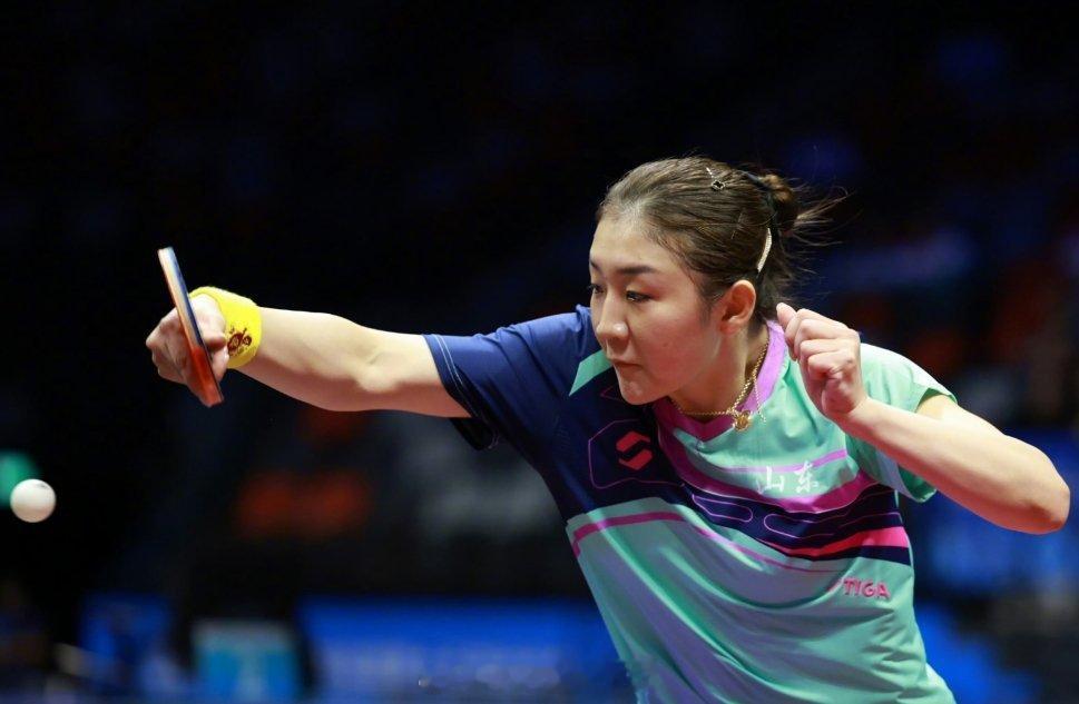 第十五届全运会乒乓球女单铜牌赛第五局，陈梦11-7朱雨玲，大比分4-1！恭喜陈梦