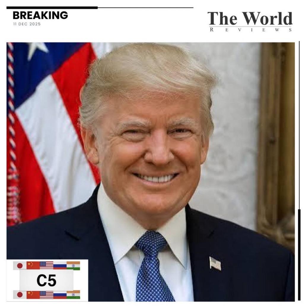 据Politico报道，特朗普政府正在讨论建立C5替代七国集团G7方案的想法。