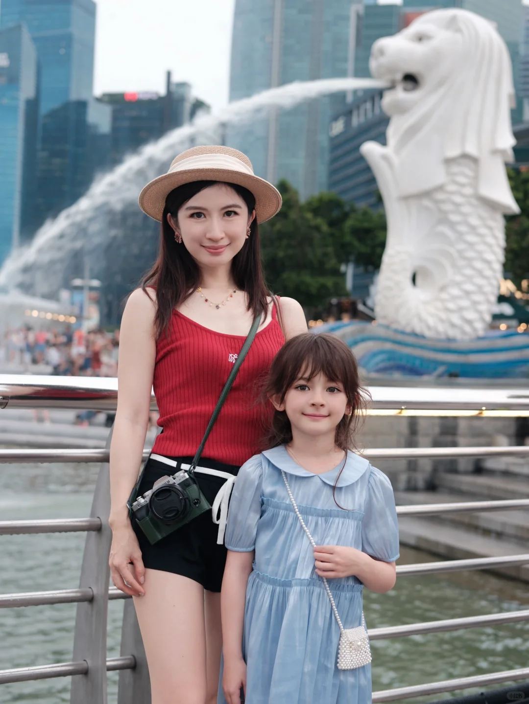 和我的旅行搭子✨打卡🇸🇬新加坡鱼尾狮