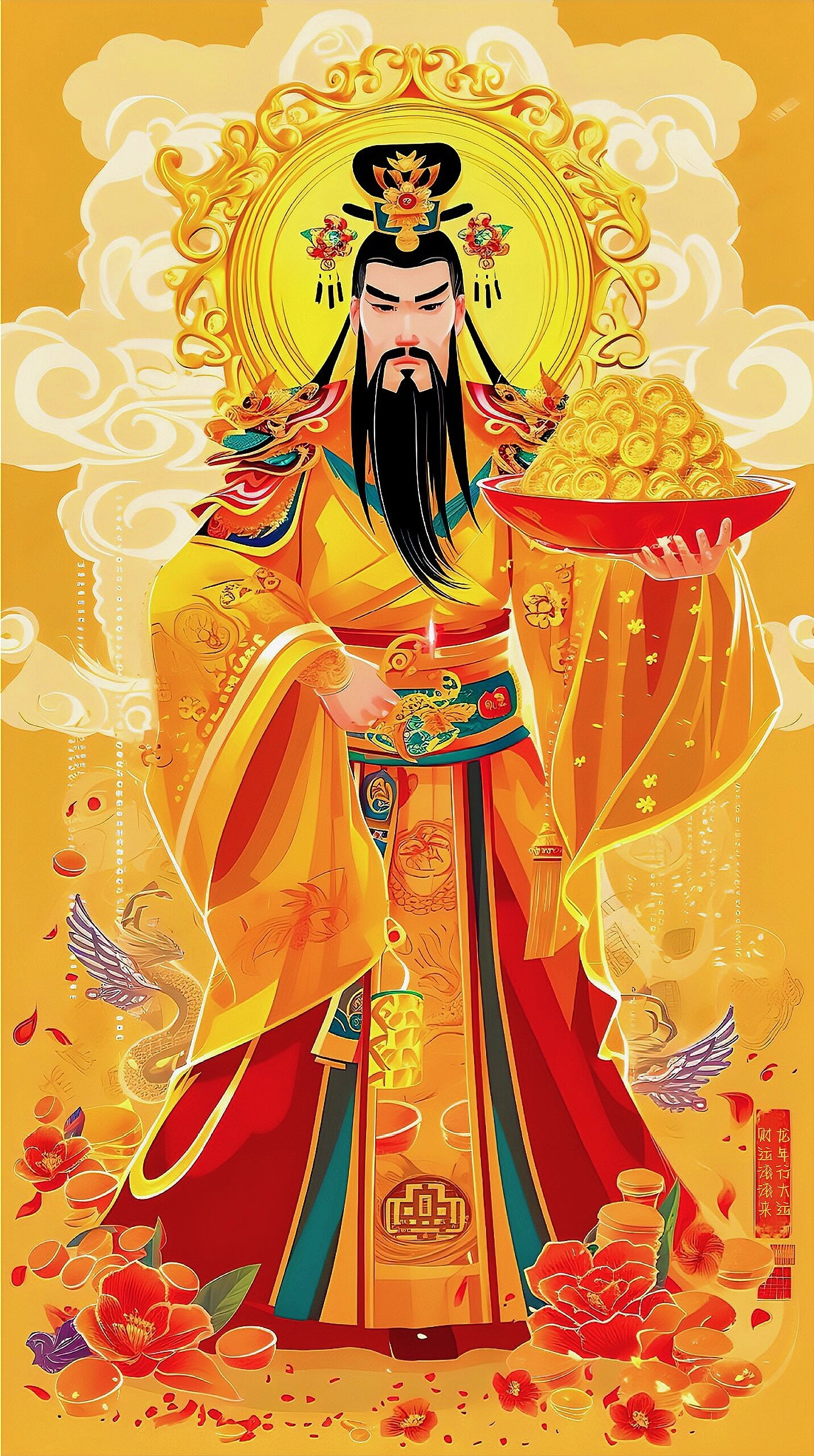初二，财神上门，你接不接？ ​​​