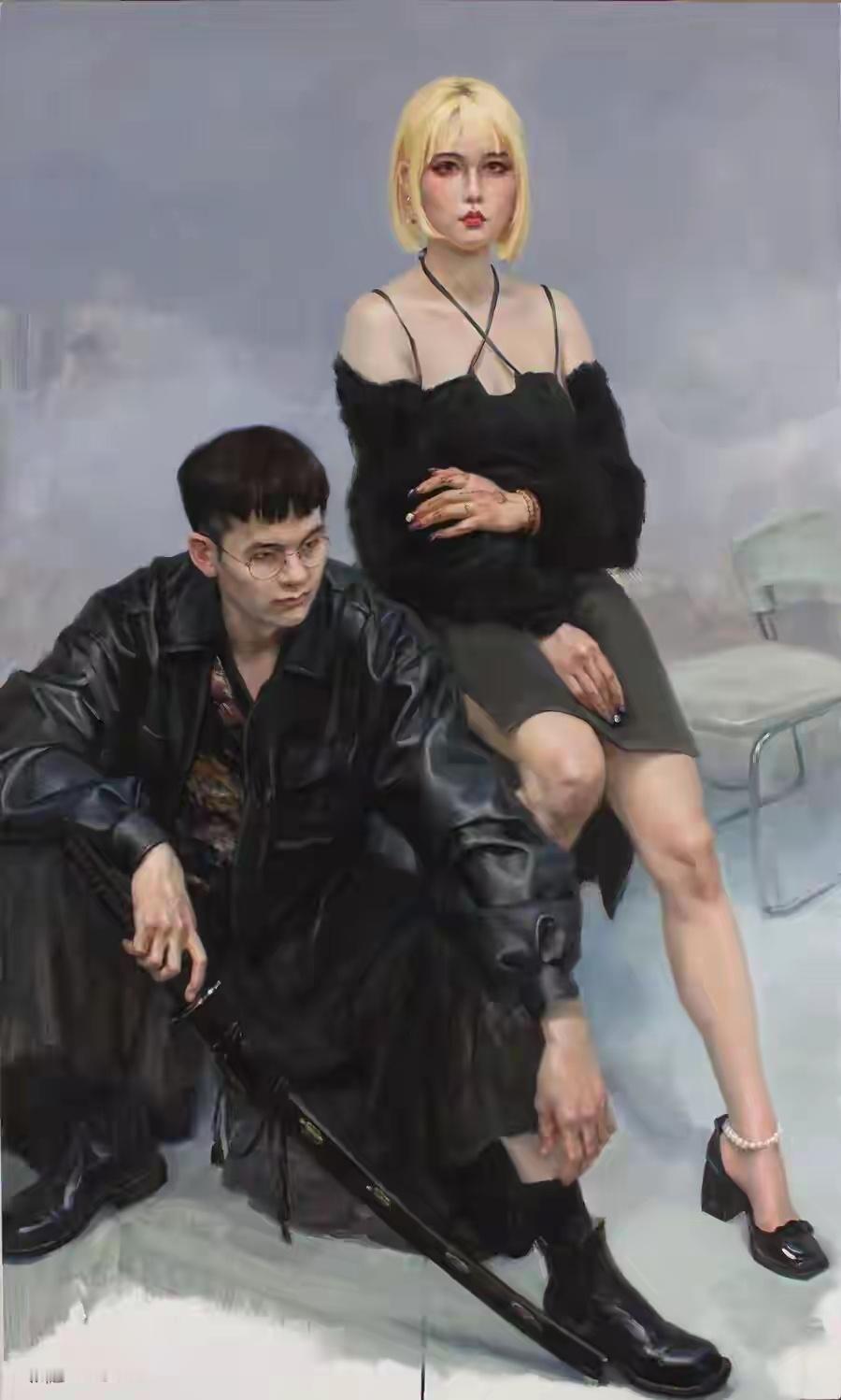 画家于小冬绘画作品欣赏遇见艺术遇见美好绘画