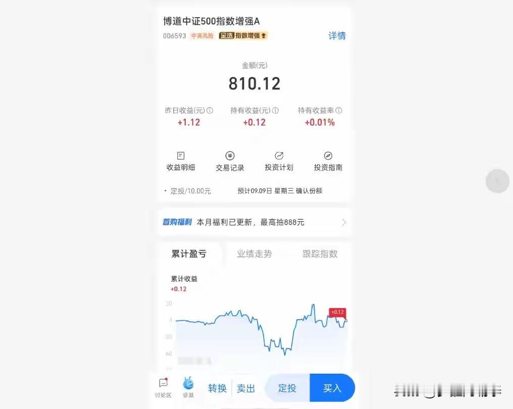 “42岁大叔定投中证500第82天，周二最新定投计划！”

今天刷到一位叫“42