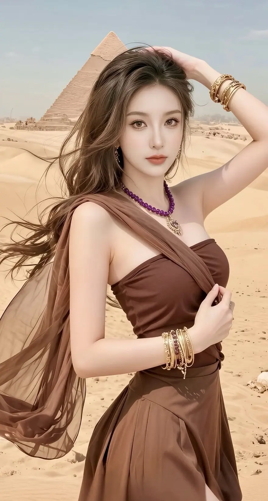 优雅显瘦穿搭 随性摇摆气质女人