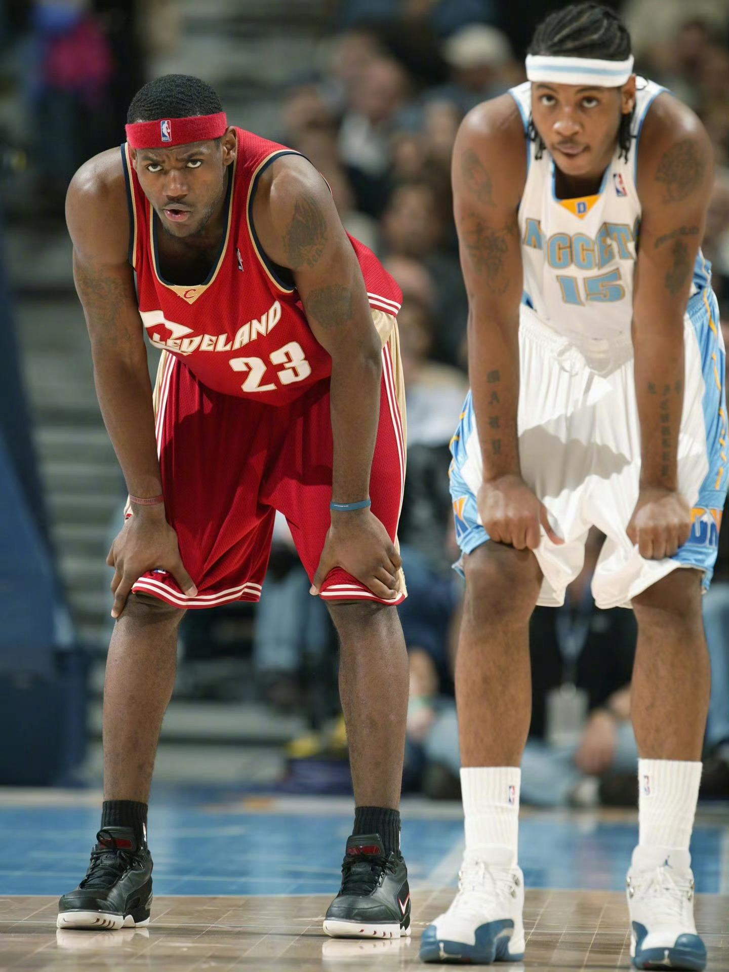 骑士nba詹姆斯安东尼 老照片回顾[照相机]绝代双骄[加油] ​​​