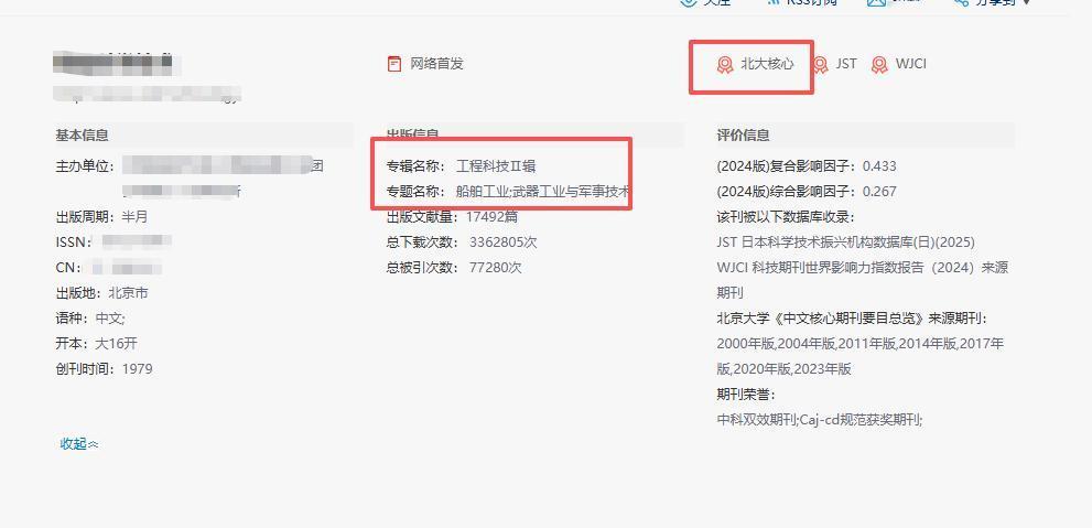 一本冷门但好发的核心期刊！版面费7000，作者要求很低，选择期刊很重要，选择用什