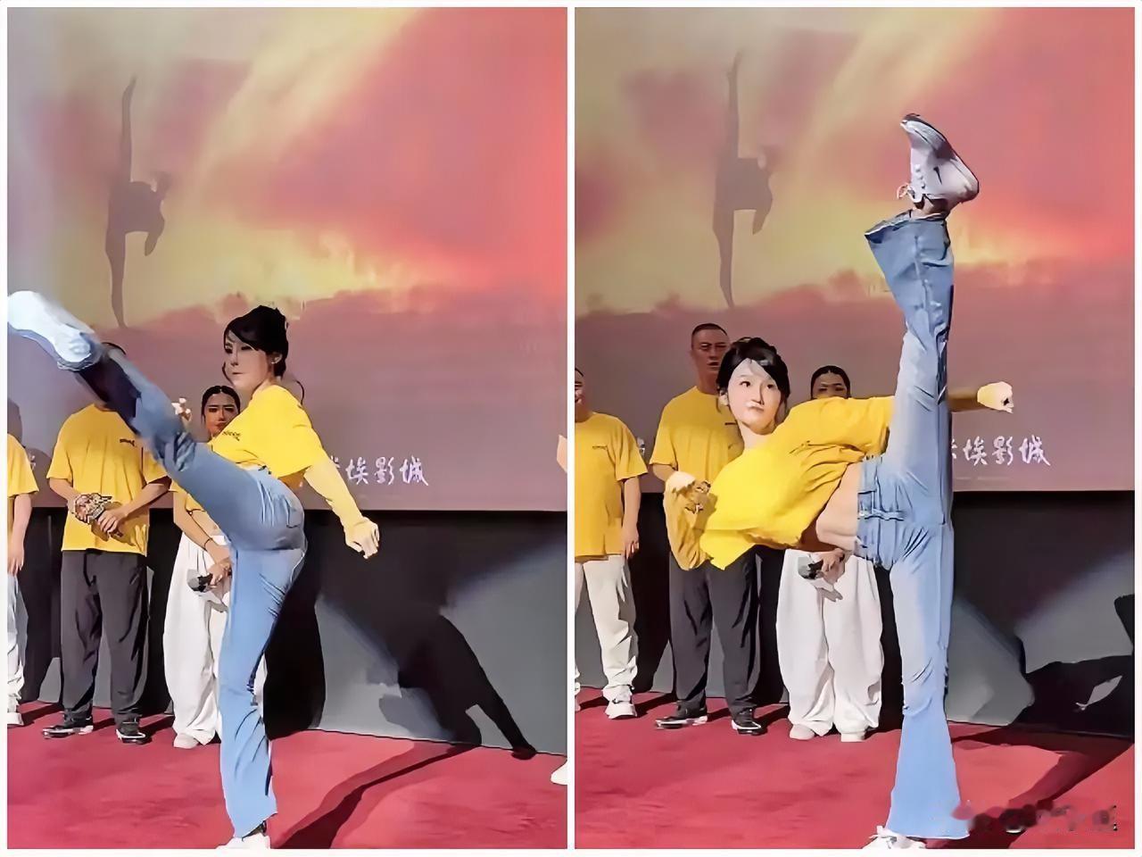 功夫女足被黑了！
说星爷找演员只找漂亮的花瓶，一点真功夫都没有，是选美，根本不是