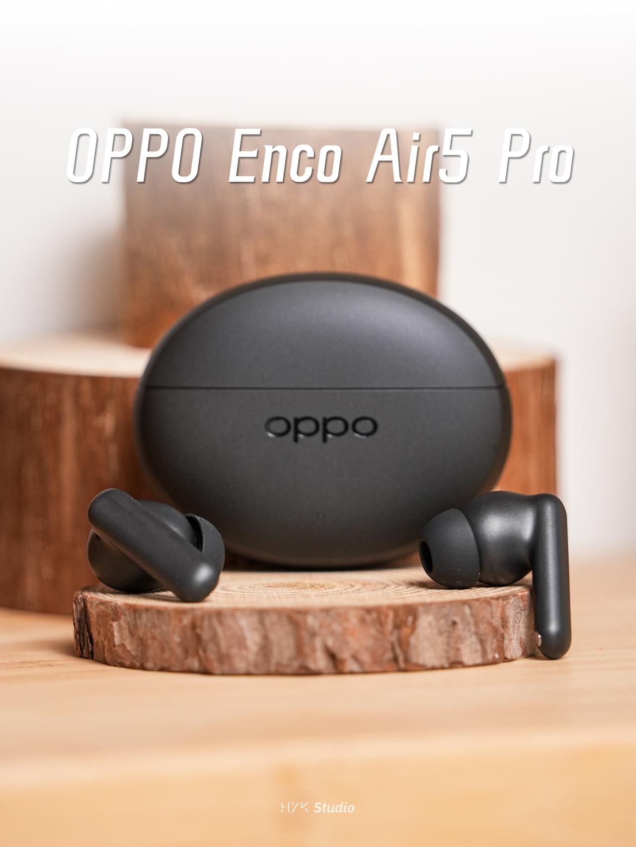 HYK图赏｜OPPO Enco Air5 Pro

充电盒和耳机都做了磨砂处理，