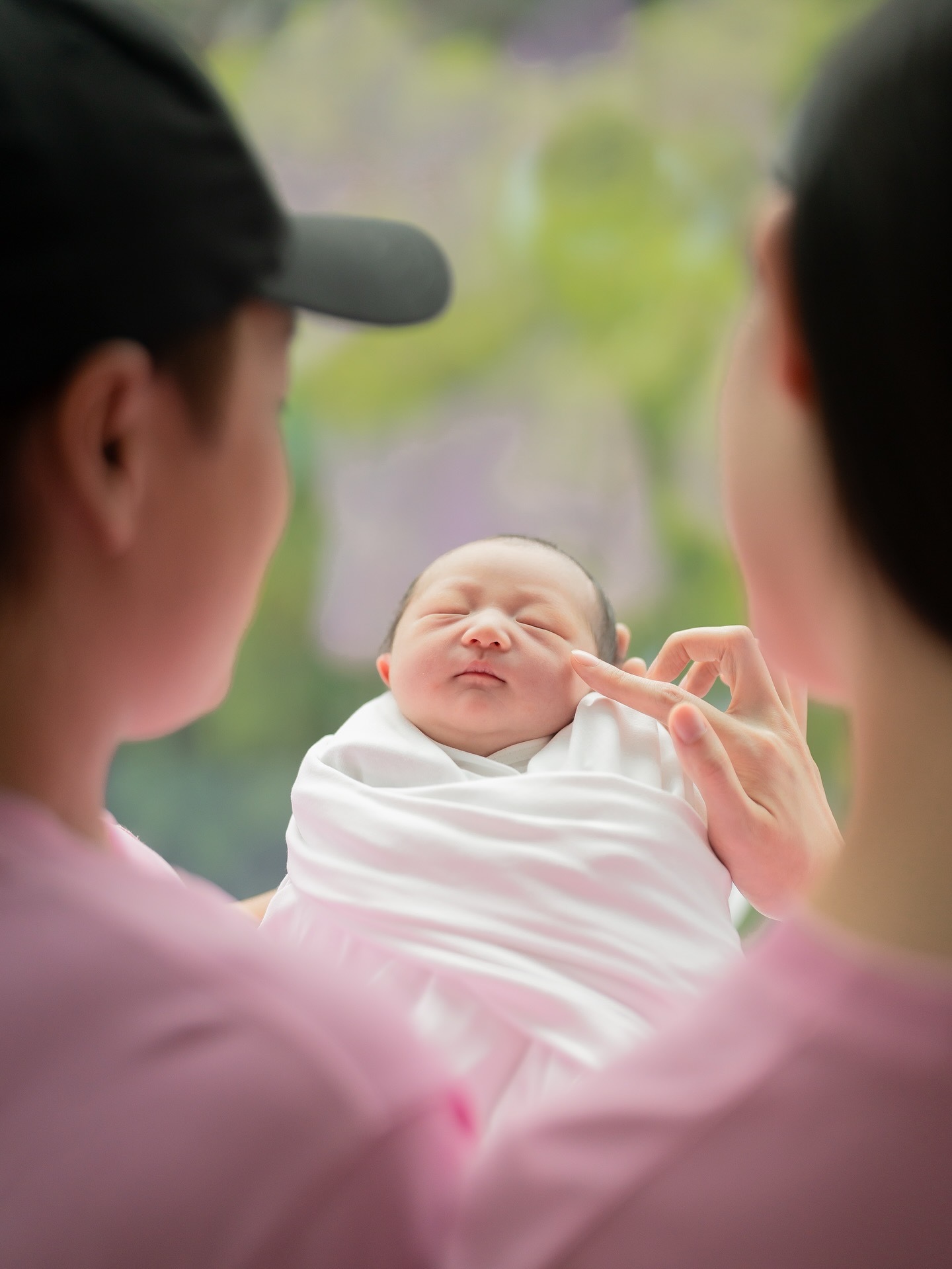 方力申一家三口 