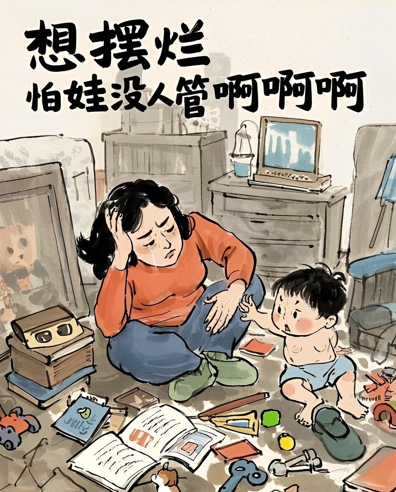 养两个孩子真能一碗水端平吗？我觉得很难，总有厚此薄彼的时候。

我家老大学习好，