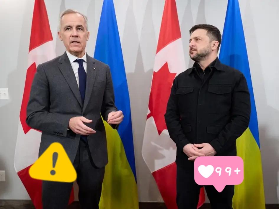 乌克兰和加拿大传来新消息了！

当地时间12月27日，乌克兰总统泽连斯基访问加拿