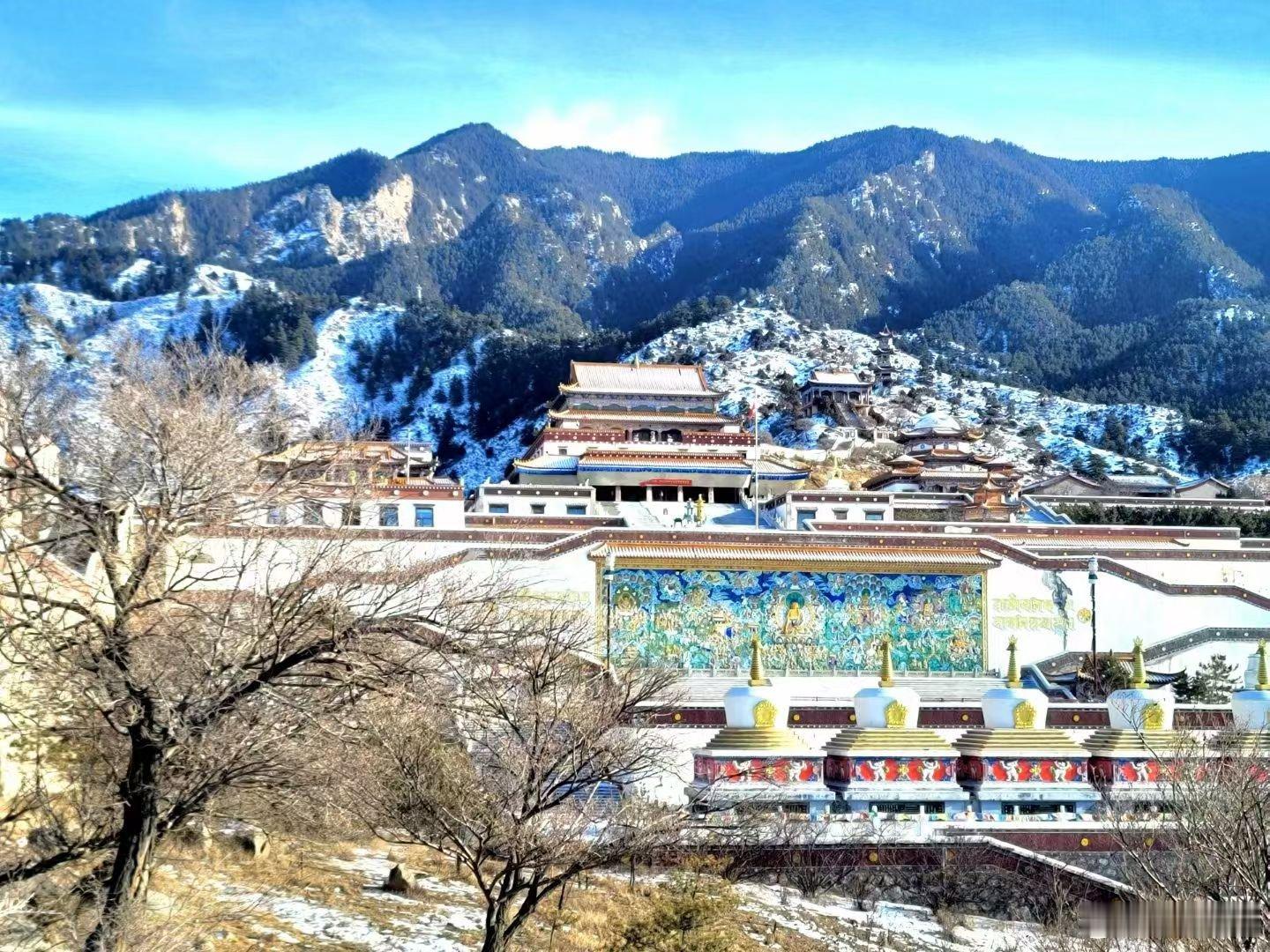 友人邀我2026年元旦去贺兰山北寺两日游，我想起2024年，也是12月的落雪时节