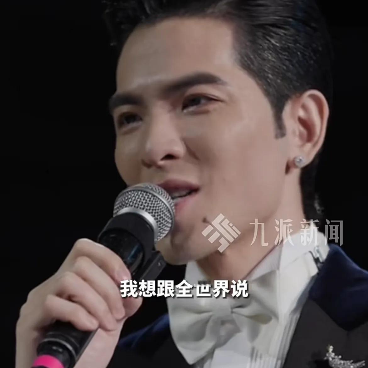 10月13日，中国台湾，37岁萧敬腾在婚礼高喊林有慧是我老婆 ：一辈子爱你，下辈