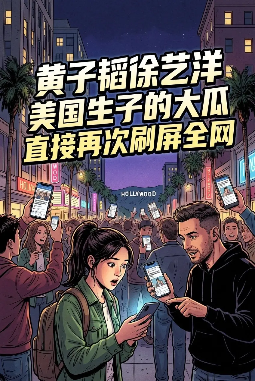 黄子韬徐艺洋美国生子的大瓜直接再次刷屏全。网