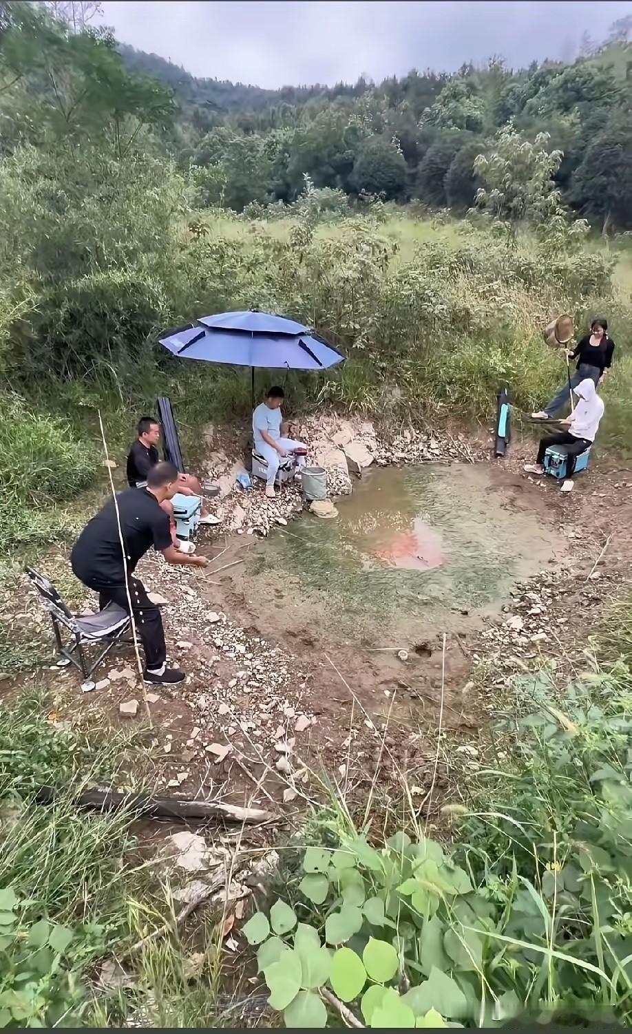 有没有鱼，一眼就能看出来了。 