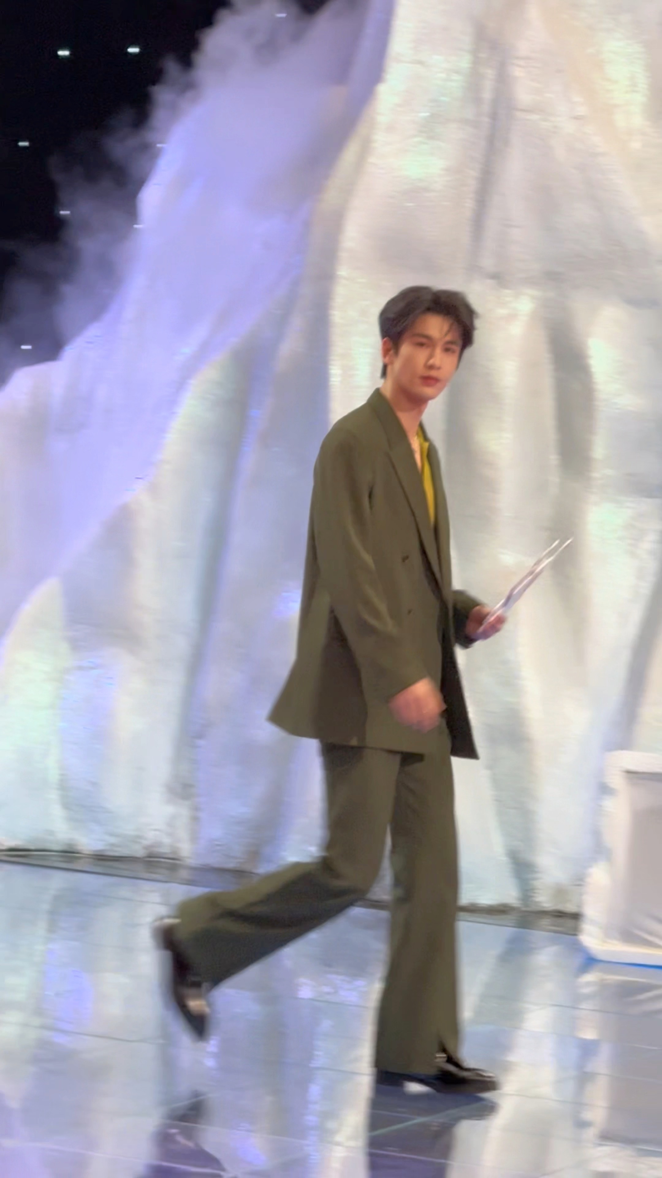 张凌赫完全男模走红毯  星光大赏红毯   |  