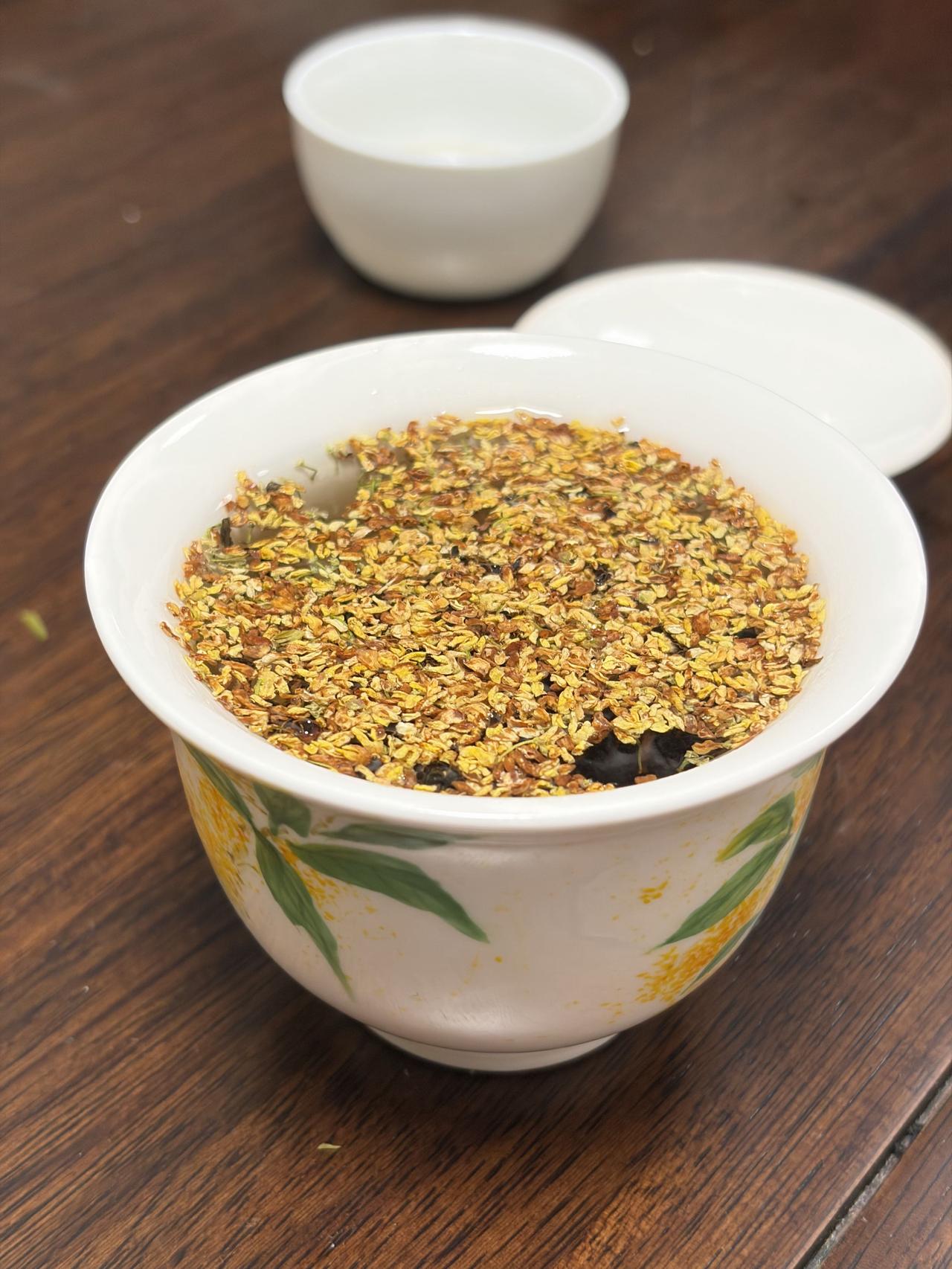 2026桂花茶刚上线，一款已售罄❗
今年桂花开的时候，
匆匆忙忙做了4款桂花茶，