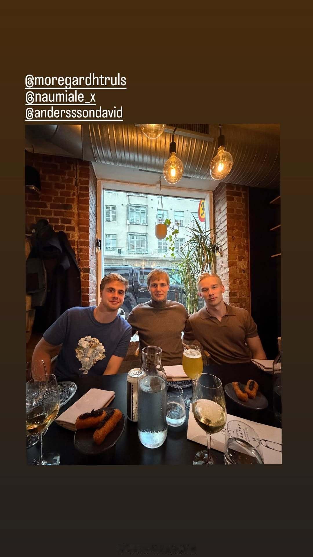 三对儿CP的聚会[哈哈]Truls x LeahDavid x NominNau